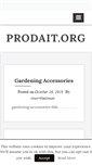 Mobile Screenshot of prodait.org